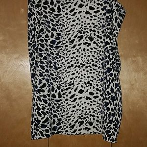 Leopars print skirt